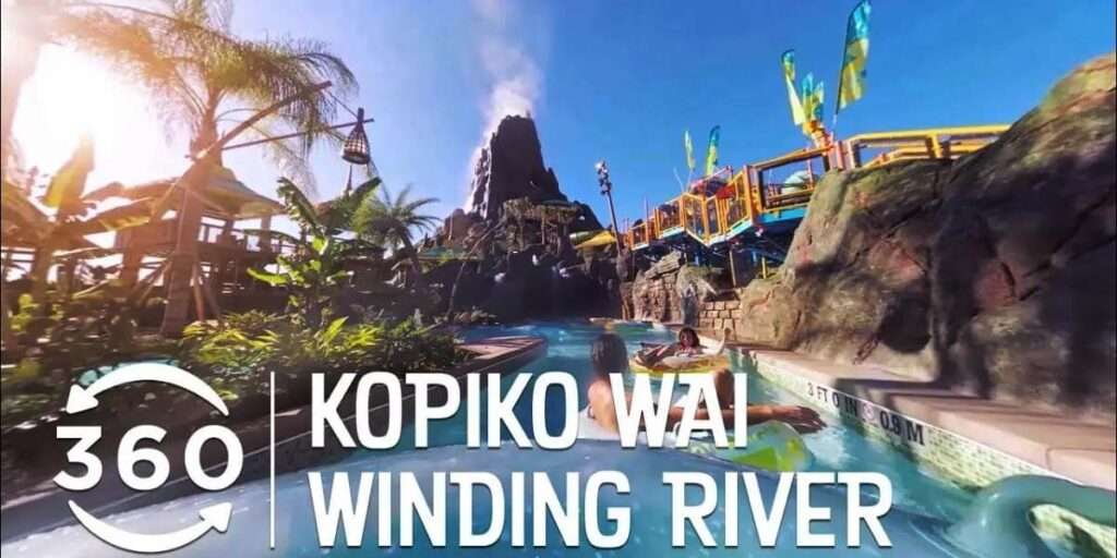 Universal's Volcano Bay Rides Water Theme Park Kopiko Wai Winding River